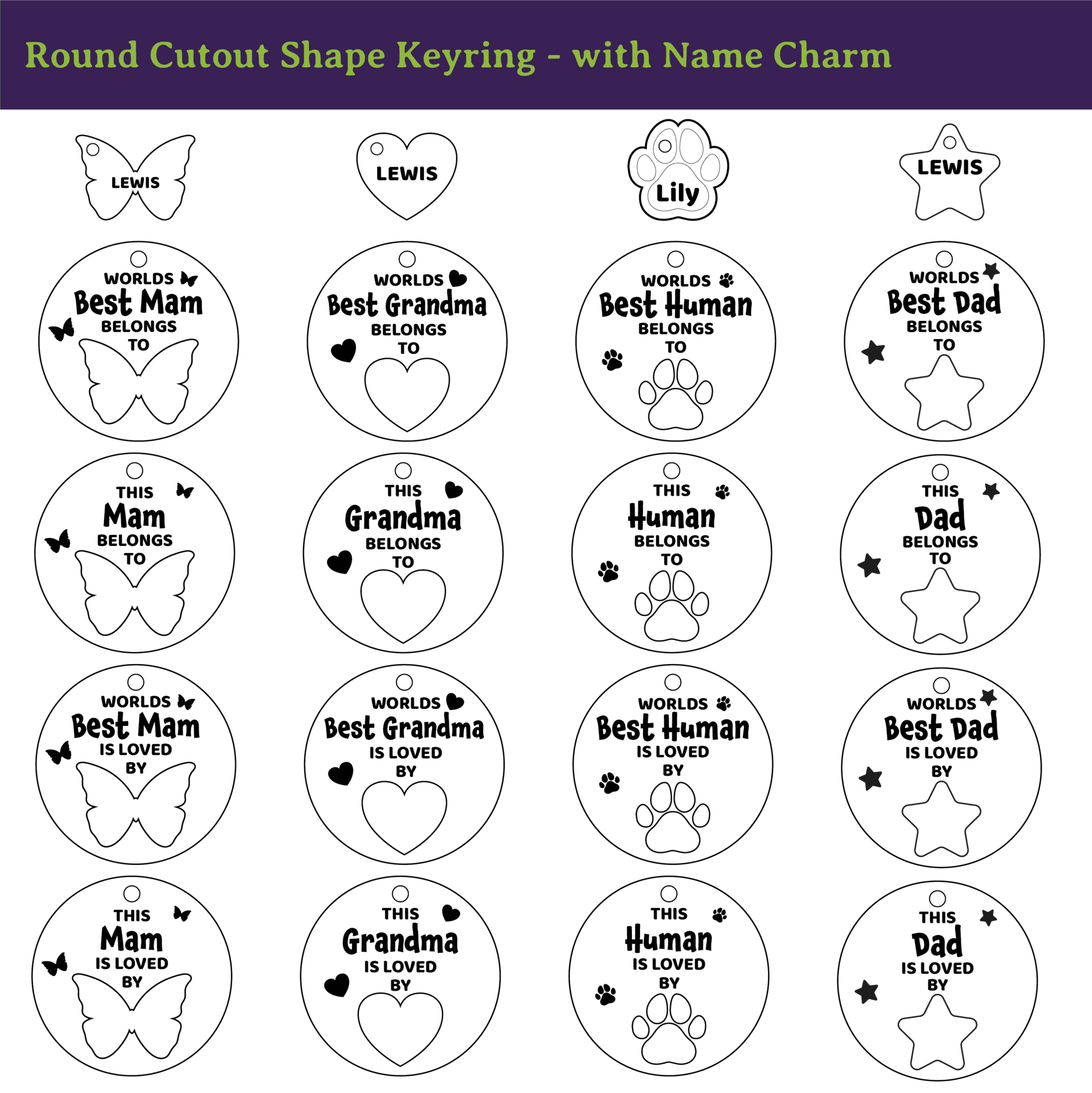 Belongs to Keyring Designs